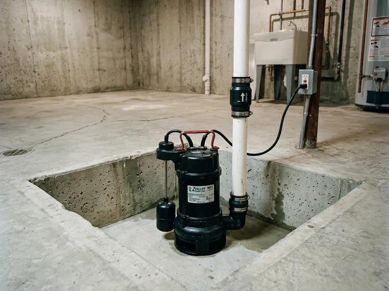Sump Pump Installation Plumber in Quincy, IL